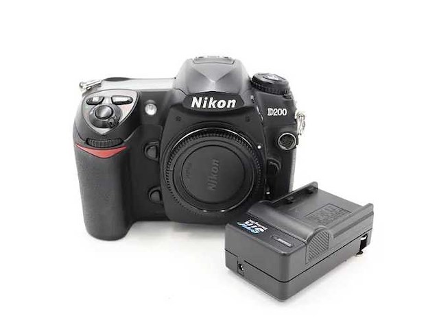 Nikon - mb-d200 - fotocamera (2x) - afbeelding 2 van  6