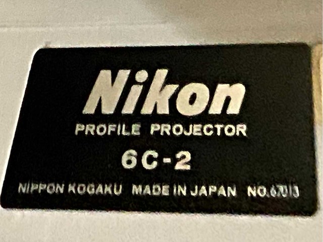 Nikon 6c-2 profiel projektor - afbeelding 5 van  5
