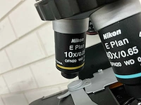 Nikon eclipse e200mv rs microscope - afbeelding 8 van  12