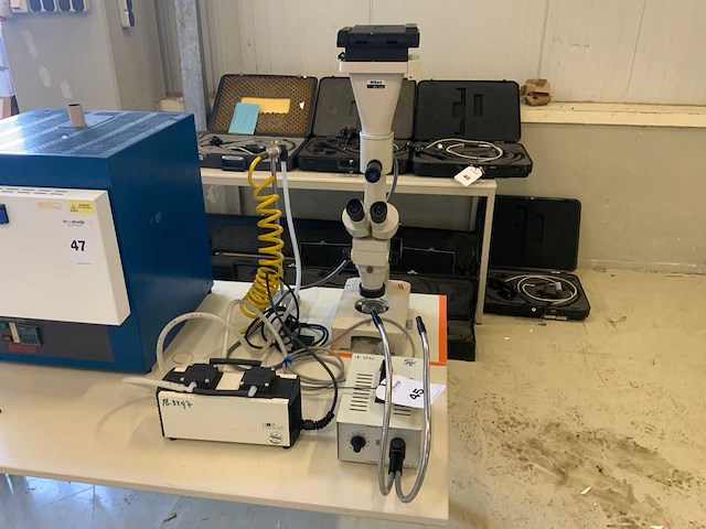 Nikon smz-2t microscoop en diversen - afbeelding 1 van  4