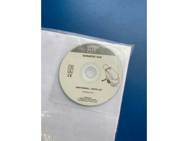 Nilfisk alto 343e zelfrijdende schrobmachine - afbeelding 9 van  9