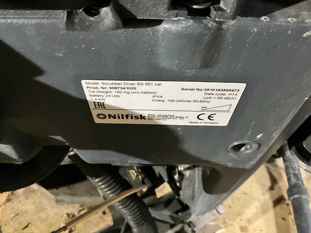 Nilfisk ba 651/ 451d schrob-/ zuigmachine (2x) - afbeelding 14 van  14