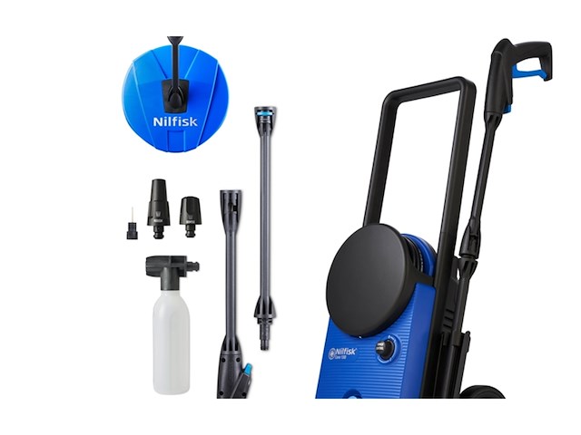 Nilfisk core 1306 powercontrol home eu hogedrukreinig zwart blauw - afbeelding 2 van  5