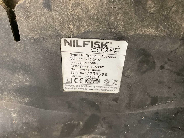 Nilfisk coupé parquet stofzuiger - afbeelding 3 van  3