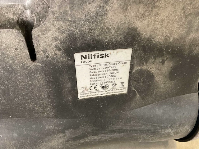 Nilfisk coupé stofzuiger - afbeelding 2 van  2