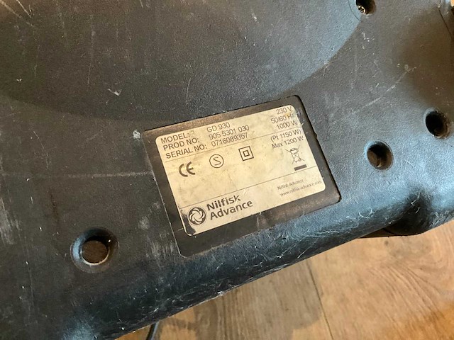 Nilfisk gd 930 stofzuiger - afbeelding 7 van  7