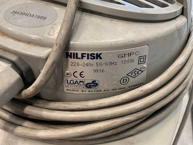 Nilfisk gd90c stofzuiger - afbeelding 3 van  3