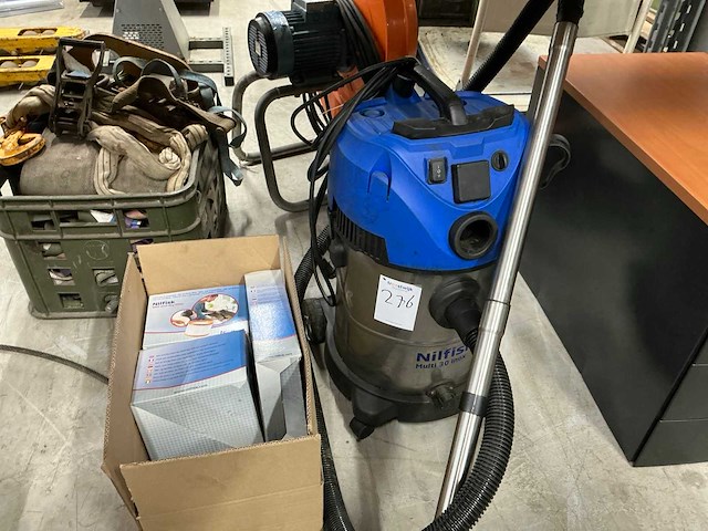 Nilfisk multi 30 inox industriële stofzuiger - afbeelding 1 van  6