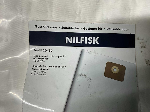 Nilfisk partij stofzuigerzakken - afbeelding 2 van  3