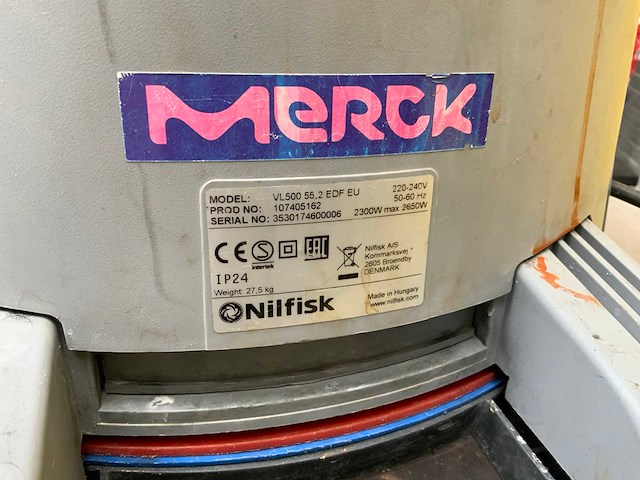 Nilfisk vl500 55.2 edf eu industriële waterzuiger - afbeelding 6 van  7