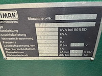 Nimak pmp 2/8 puntlasmachine - afbeelding 8 van  8