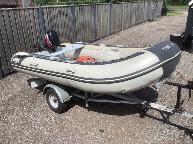 Nimarine rubberboot met 5pk mercury buitenboordmotor - afbeelding 3 van  8