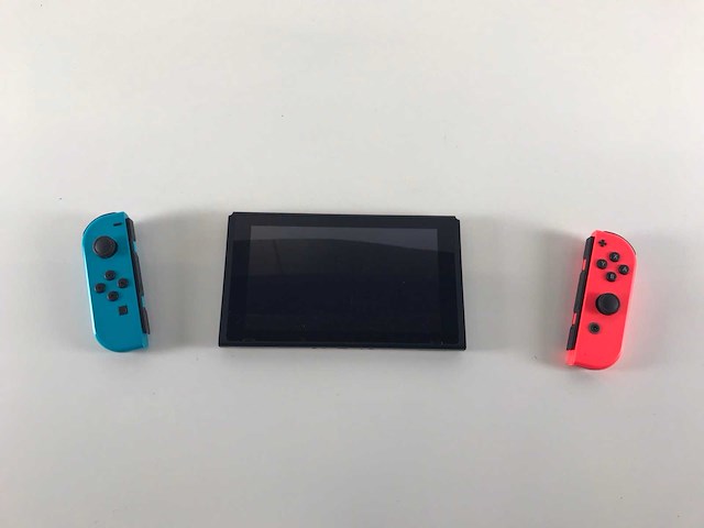 Nintendo (hac-001(-01)) switch with blue/red joycon game console - afbeelding 4 van  10