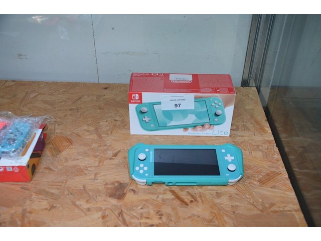 Nintendo switch lite met grip model hdh-001 - afbeelding 1 van  4