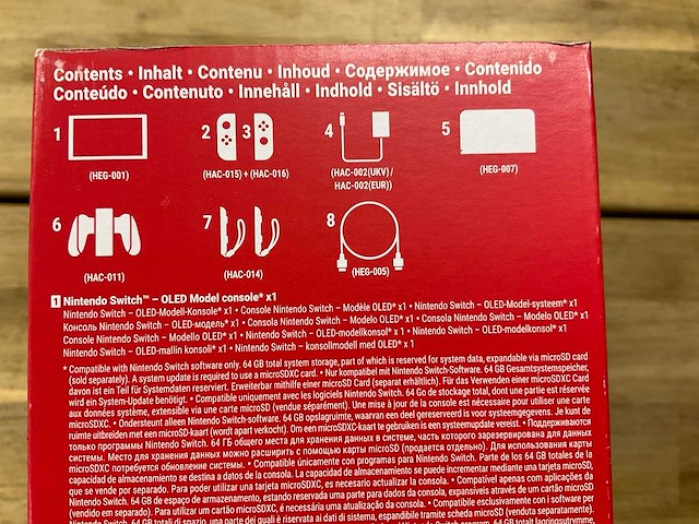 Nintendo switch model oled - afbeelding 4 van  4