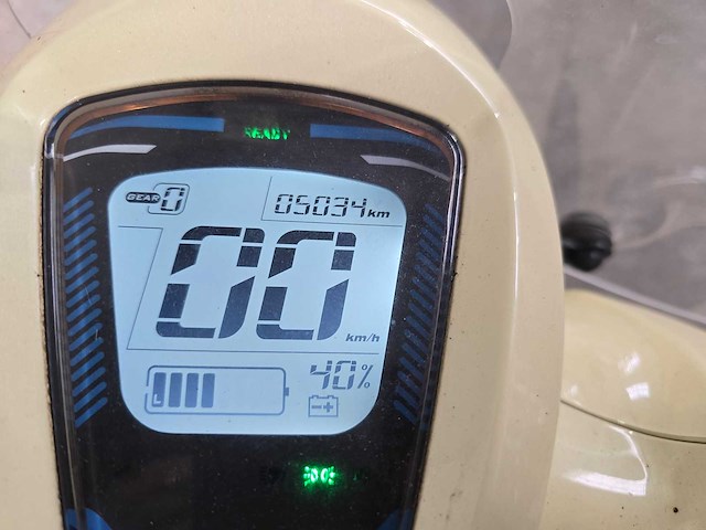 Nipponia - snorscooter - elegance - elektrische 25km uitvoering fdg63g - afbeelding 4 van  4