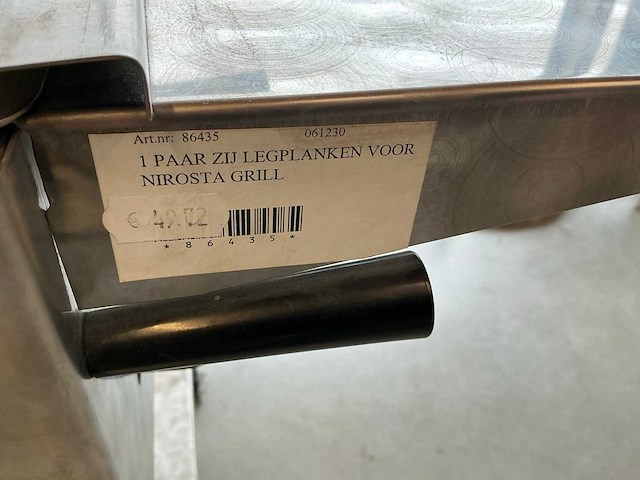 Nirosta rvs worstengrill - afbeelding 6 van  9