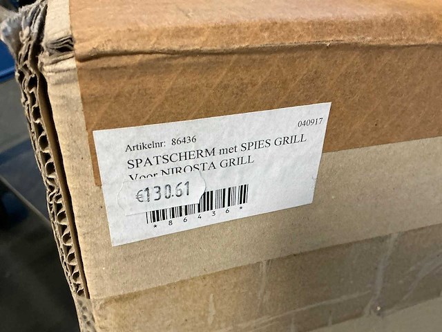 Nirosta rvs worstengrill - afbeelding 8 van  9