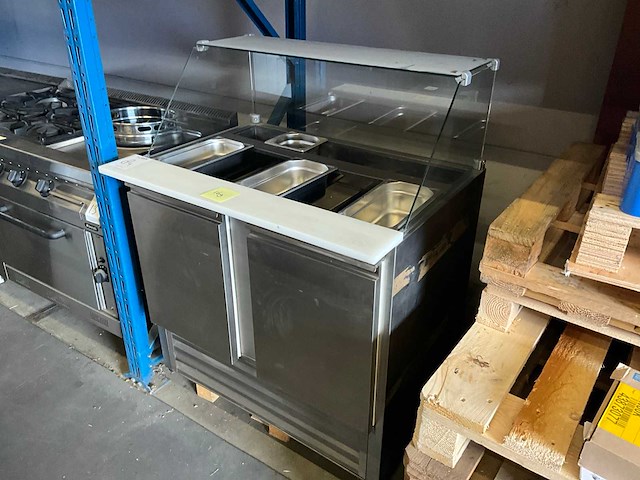 Nirotec s-900 saladiere met opzetvitrine - afbeelding 1 van  8