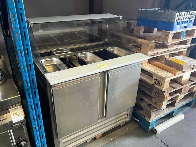 Nirotec s-900 saladiere met opzetvitrine - afbeelding 3 van  8