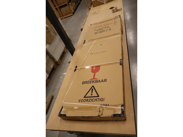 Nisdeur met vast paneel wiesbaden, horizon, zwart - afbeelding 2 van  6