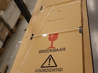 Nisdeur met vast paneel wiesbaden, horizon, zwart - afbeelding 2 van  6