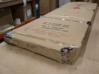 Nisdeur met vast paneel wiesbaden, horizon, zwart - afbeelding 4 van  6