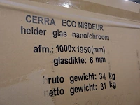 Nisdeur xellanz, cera, chroom - afbeelding 4 van  5