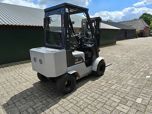 Nissan - 2005 - fl01a15 - diesel vorkheftruck - afbeelding 25 van  25