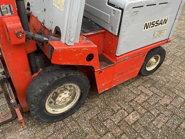 Nissan 2500kg vorkheftruck - afbeelding 7 van  10