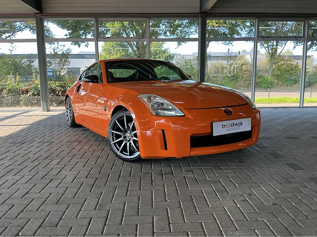 Nissan 350z | 3.5 v6 | 287 pk | 2003 | youngtimer | xenon koplampen | bose | lederen interieur | marge auto - afbeelding 1 van  59