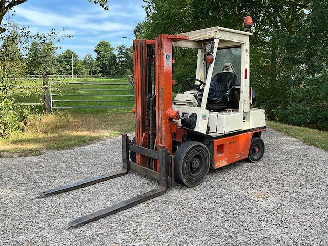 Nissan ph 02 a 25u vorkheftruck - afbeelding 1 van  16