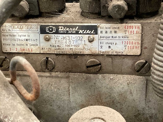 Nissan sd33 dieselmotor - afbeelding 9 van  11