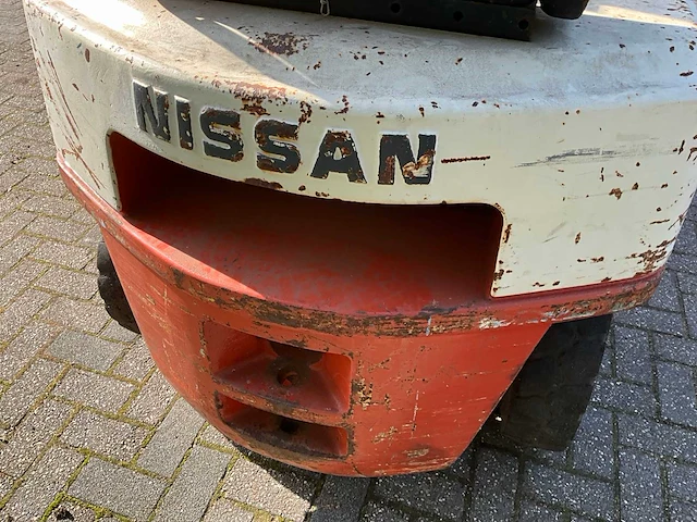 Nissan uj02a25u vorkheftruck - afbeelding 18 van  19