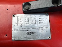 Nissan vorkheftruck 1,5t - afbeelding 8 van  18