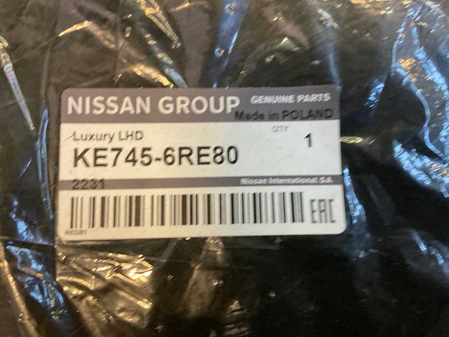 Nissan x-trail vloermatten/kofferbakmat - afbeelding 8 van  9