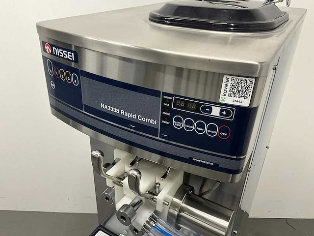 Nissei - na 3338 rapid combi - watergekoelde softijs- en milkshakemachine - afbeelding 9 van  11