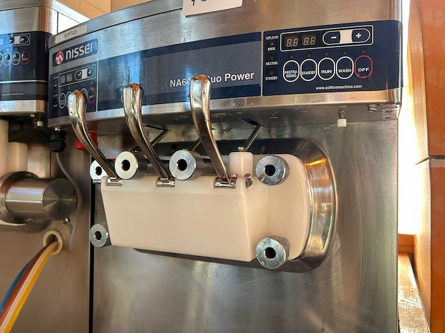 Nissei - na6468 duo power - professionele softijsmachine 2 smaken + mix - afbeelding 9 van  13