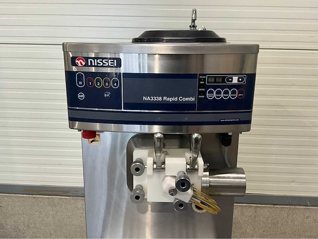 Nissei na3338 rapid combi milkshake / ijsmachine - afbeelding 3 van  10