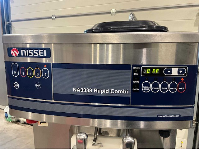 Nissei na3338 rapid combi milkshake / ijsmachine - afbeelding 4 van  10