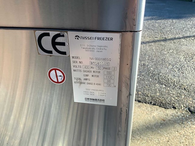 Nissei softijs- en milkshakemachine - afbeelding 5 van  13