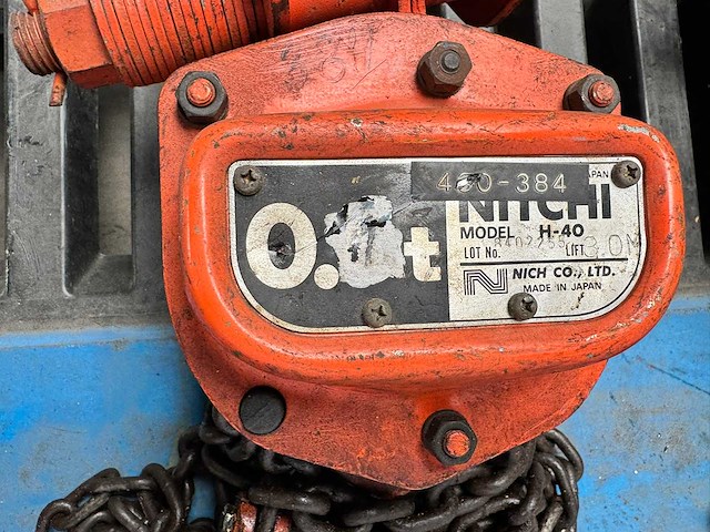 Nitchi - h40 - kettingliften - afbeelding 2 van  4