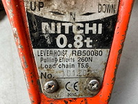Nitchi 0,8t kettingtakel - afbeelding 1 van  1