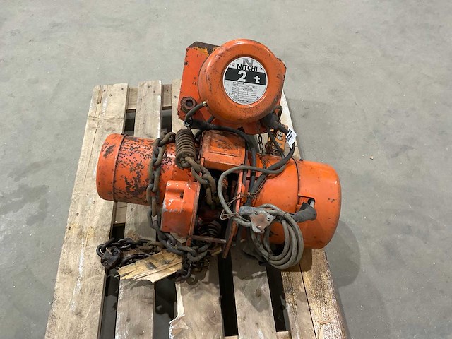 Nitchi emt-4 elektrische takel - afbeelding 4 van  8