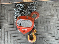 Nitchi h-50a kettingtakel (2x) - afbeelding 3 van  6