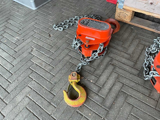 Nitchi h-50a kettingtakel (2x) - afbeelding 5 van  6