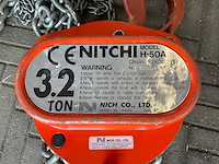 Nitchi h-50a kettingtakel (2x) - afbeelding 6 van  6