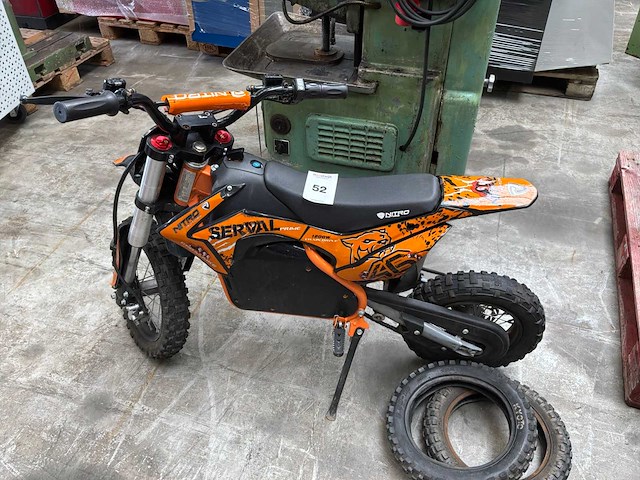 Nitro 1200w elektrische crossmotor - afbeelding 2 van  2