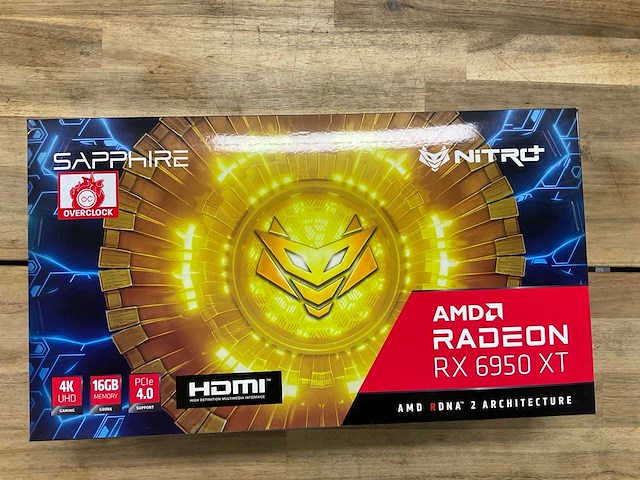 Nitro amd radeon rx 6950 xt videokaart - afbeelding 1 van  4