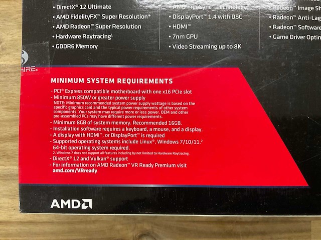 Nitro amd radeon rx 6950 xt videokaart - afbeelding 3 van  4